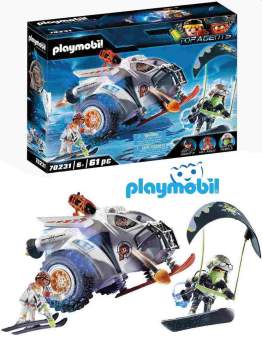 Playmobil 70231 Spielset Schneegleiter im Karton 38 cm