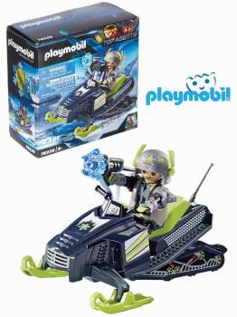 Playmobil 70235 Top Agents Eisscooter im Karton 14 cm